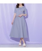 【ジルバイジルスチュアート/JILL by JILLSTUART】のニットジャケットセットアップ ブルー|ID: prp329100004973335 ipo3291000000037289687
