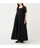 【ビームス ハート/BEAMS HEART】のDカン ロングワンピース 26SS ウォッシャブル 旅行 大人の最旬トレンドファッション＆コーディネート founy(ファウニー) ファッション Fashion レディースファッション Fashion for Women ワンピース Dresses アンティーク Antique-Inspired インナー Innerwear ウォッシャブル Machine Washable サンダル Sandals, Summer Shoes タンク Tank Top, Sleeveless Top 人気 Popular, Best Seller バランス Balance, Style Balance ポケット Pocket, Pocket Detail ロング Long, Long-Length 旅行 Travel 2026年 2026 2026春夏・S/S Spring/Summer 2026 SS26 thumbnail BLACK|ID: prp329100004973366 ipo3291000000037289807