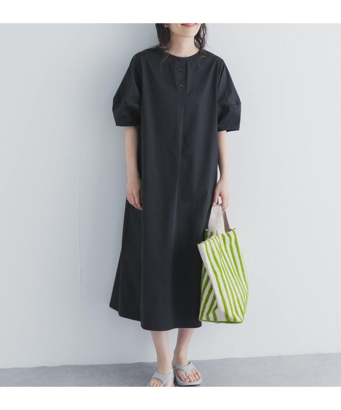 【アーバンリサーチ ドアーズ/URBAN RESEARCH DOORS】の2WAYランタンスリーブ ワンピース インテリア・キッズ・メンズ・レディースファッション・服の通販 founy(ファウニー) https://founy.com/ ファッション Fashion レディースファッション Fashion for Women ワンピース Dresses 2026年 2026 2026春夏・S/S Spring/Summer 2026 SS26 アウトドア Outdoor Clothing ストレッチ Stretch, Stretchy Fabric スリーブ Sleeve, Long Sleeve / Short Sleeve 夏 Summer S/S・春夏 SS, Spring/Summer, Warm Season |ID: prp329100004973373 ipo3291000000037289840