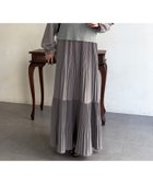 【シェトワ/Chez toi】のティアードベストSETワンピース グレー|ID: prp329100004973378 ipo3291000000037289858