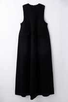 【エンフォルド/ENFOLD】のJUMPER DRESS 大人の最旬トレンドファッション＆コーディネート founy(ファウニー) ファッション Fashion レディースファッション Fashion for Women ワンピース Dresses フォーマル・パーティードレス・結婚式用ドレス Elegant & Casual Dresses カットソー Cut and Sewn Top ストレート Straight, Straight Cut タンク Tank Top, Sleeveless Top ドレス Dress, One-Piece フォルム Silhouette, Form フロント Front, Front Design thumbnail BLK|ID: prp329100004973404 ipo3291000000037289957