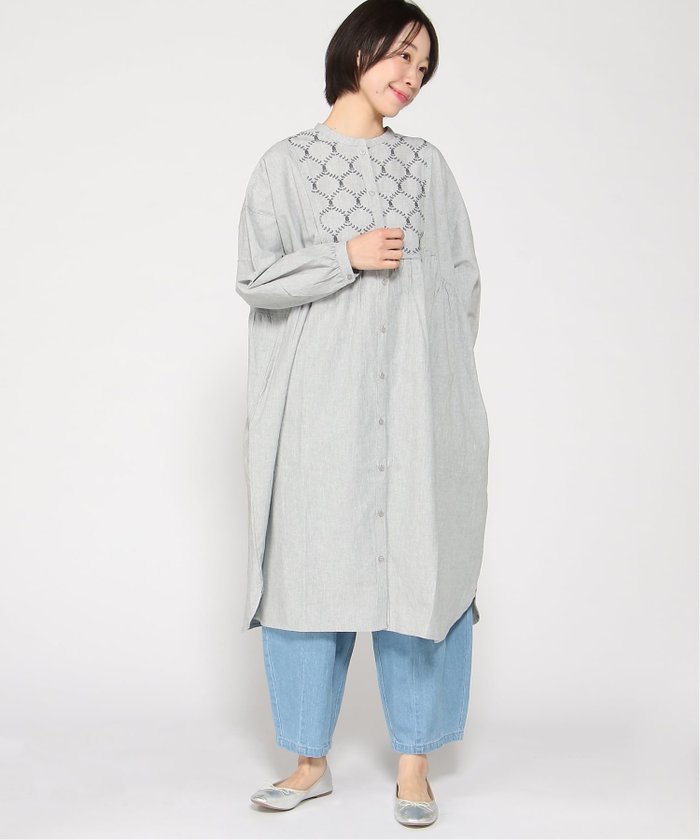 【クラウドナイン/cloudnine】のcloudnine/ワンピース インテリア・キッズ・メンズ・レディースファッション・服の通販 founy(ファウニー) https://founy.com/ ファッション Fashion レディースファッション Fashion for Women ワンピース Dresses チュニック Tunic, Long Top リネン Linen, Linen Fabric リラックス Relax, Relaxed Fit |ID: prp329100004973418 ipo3291000000037290023