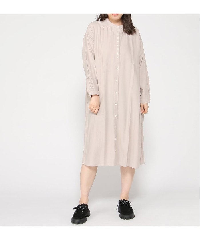 【クラウドナイン/cloudnine】のcloudnine/ナチュラルワンピース コットン 前後のヨーク切替デザイン 前開き 体型カバー インテリア・キッズ・メンズ・レディースファッション・服の通販 founy(ファウニー) https://founy.com/ ファッション Fashion レディースファッション Fashion for Women ワンピース Dresses ショート Short, Short Length バランス Balance, Style Balance ヨーク Yoke, Yoke Design ロング Long, Long-Length エレガント 上品 Elegant 切替 Switching, Contrast Panel |ID: prp329100004973431 ipo3291000000037290078