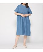 【クラウドナイン/cloudnine】のcloudnine/【2026 新作】3.5ozデニム スモッキング刺繍ワンピース 前身頃刺繍 半袖 フレンチスリーブ ポケット 80 ブルー|ID: prp329100004973436 ipo3291000000037290104