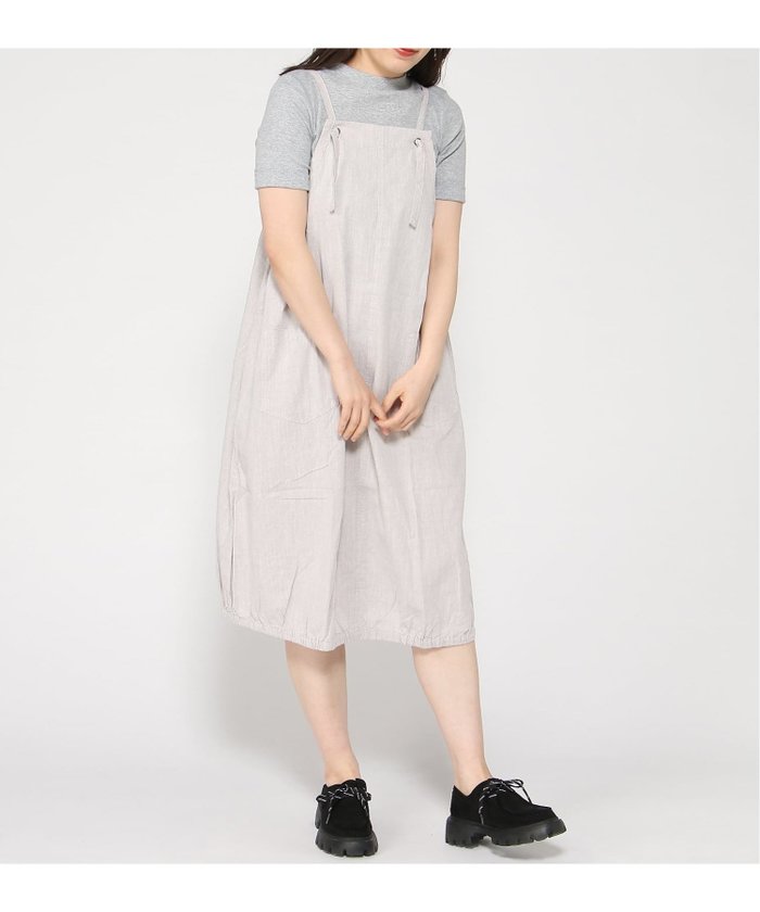 【クラウドナイン/cloudnine】のcloudnine/累計9万枚突破 ワンピースとしても クラウドナインの定番 バルーンワンピースエプロン インテリア・キッズ・メンズ・レディースファッション・服の通販 founy(ファウニー) https://founy.com/ ファッション Fashion レディースファッション Fashion for Women ワンピース Dresses お家時間・ステイホーム Stay Home / At Home インディゴ Indigo Denim キャミソール Camisole, Spaghetti Strap Top デニム Denim, Jeans Material ワーク Workwear, Utility Style 定番 Standard, Basic Item |ID: prp329100004973459 ipo3291000000037290186