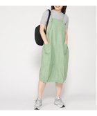 【クラウドナイン/cloudnine】のcloudnine/累計9万枚突破 ワンピースとしても クラウドナインの定番 バルーンワンピースエプロン 大人の最旬トレンドファッション＆コーディネート founy(ファウニー) ファッション Fashion レディースファッション Fashion for Women ワンピース Dresses お家時間・ステイホーム Stay Home / At Home インディゴ Indigo Denim キャミソール Camisole, Spaghetti Strap Top デニム Denim, Jeans Material ワーク Workwear, Utility Style 定番 Standard, Basic Item thumbnail 70 グリーン (カラーデニム)|ID: prp329100004973459 ipo3291000000037290189