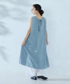 【コムサイズム/COMME CA ISM】のデニム ノースリーブアッパッパ サックス|ID: prp329100004973480 ipo3291000000037290269