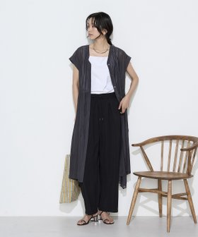 【コムサ/COMME CA】のSサイズ カッセンシフォン シャツドレス 大人の最旬トレンドファッション＆コーディネート founy(ファウニー) ファッション Fashion レディースファッション Fashion for Women トップス・カットソー Cut & Sew Tops シャツ・ブラウス・オフィスカジュアル Elegant Blouses & Button-Ups ワンピース Dresses フォーマル・パーティードレス・結婚式用ドレス Elegant & Casual Dresses アンダー Underwear Essentials ギャザー Gathered, Ruffled シルク Silk, 100% Silk スリット Slit, Slit Detail スリーブ Sleeve, Long Sleeve / Short Sleeve ドレス Dress, One-Piece ドレープ Drape, Draping Fabric 定番 Standard, Basic Item なめらか Smooth, Silky Texture フレンチ French, French Style ポケット Pocket, Pocket Detail 羽織 Haori, Light Jacket ヨーク Yoke, Yoke Design リラックス Relax, Relaxed Fit 夏 Summer エレガント 上品 Elegant |ID:prp329100004973486