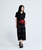 【ジーナシス/JEANASiS】のミニブークレニットポロワンピース ブラック系その他|ID: prp329100004973521 ipo3291000000037290439