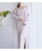 【ノエラ/Noela】のシアーレイヤーキャミワンピース ベージュ|ID: prp329100004973529 ipo3291000000037290471