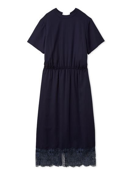 【ミラオーウェン/Mila Owen】のヘムレースワンピース インテリア・キッズ・メンズ・レディースファッション・服の通販 founy(ファウニー) 　ファッション　Fashion　レディースファッション　Fashion for Women　ワンピース　Dresses　アクセサリー　Fashion Accessories　エレガント 上品　Elegant　オケージョン　Occasion Wear　春　Spring　クール　Cool, Chic　シンプル　Simple, Minimal　ジャケット　Jacket, Outerwear　スタイリッシュ　Stylish, Fashionable　スマート　Smart, Elegant　レース　Lace, Lace Fabric　NVY[089]|ID: prp329100004973543 ipo3291000000037290529