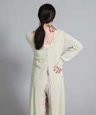 【セレクトモカ/SELECT MOCA】の【Et】2-Way Ribbed Long Cardigan ベージュ-200|ID: prp329100004973589 ipo3291000000037290698