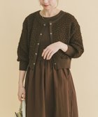【アイテムズアーバンリサーチ/ITEMS URBAN RESEARCH】のフクレジャガードセットワンピ ブラウン|ID: prp329100004973678 ipo3291000000037291057