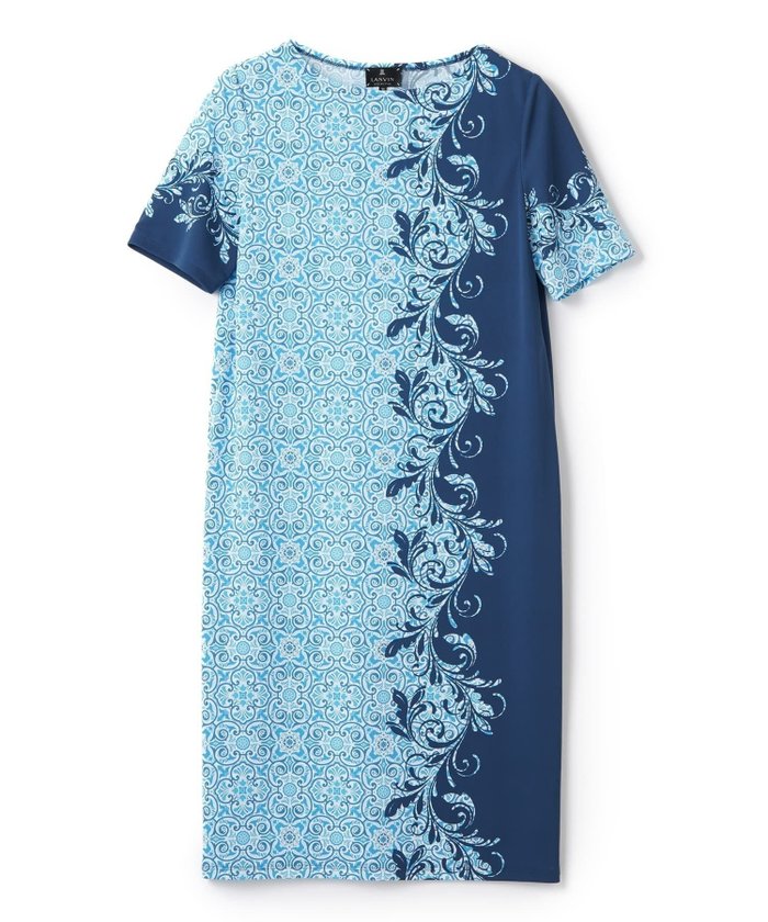 【ランバンコレクション/LANVIN COLLECTION】のカレードスコーププリントワンピース インテリア・キッズ・メンズ・レディースファッション・服の通販 founy(ファウニー) https://founy.com/ ファッション Fashion レディースファッション Fashion for Women ワンピース Dresses おすすめ Recommended / Our Picks ストレッチ Stretch, Stretchy Fabric トラベル Travel, Travel Gear パターン Pattern, Design Print プリント Print, Printed Pattern |ID: prp329100004973703 ipo3291000000037291152