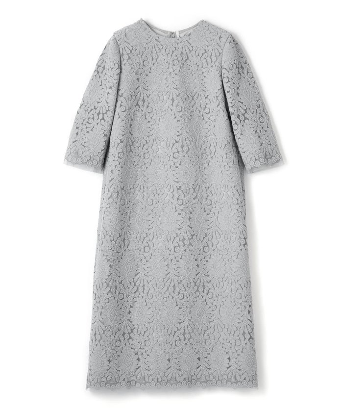 【ランバンコレクション/LANVIN COLLECTION】のチュールレースワンピース インテリア・キッズ・メンズ・レディースファッション・服の通販 founy(ファウニー) https://founy.com/ ファッション Fashion レディースファッション Fashion for Women ワンピース Dresses チュール Tulip, Tulip Motif レース Lace, Lace Fabric |ID: prp329100004973740 ipo3291000000037291293