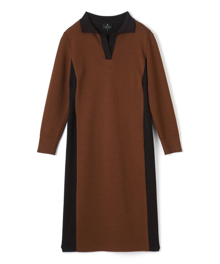 【ランバンコレクション/LANVIN COLLECTION】のスピリートニットワンピース インテリア・キッズ・メンズ・レディースファッション・服の通販 founy(ファウニー) https://founy.com/ ファッション Fashion レディースファッション Fashion for Women ワンピース Dresses ニットワンピース Knit Dresses イタリア Italy |ID: prp329100004973746 ipo3291000000037291313