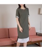 【キャラオクルス/CARA OCRUZ】のサックワンピース モスグリーン|ID: prp329100004973777 ipo3291000000037291432