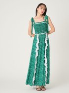 【フレイ アイディー/FRAY I.D】の【FRAY I.D MADE WITH LIBERTY FABRIC】ラッフルキャミソールドレス GRN[024]|ID: prp329100004973792 ipo3291000000037356227