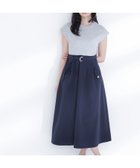 【ナチュラル ビューティー ベーシック/NATURAL BEAUTY BASIC】のフレンチスリーブドッキングワンピース 大人の最旬トレンドファッション＆コーディネート founy(ファウニー) ファッション Fashion レディースファッション Fashion for Women ワンピース Dresses カットソー Cut and Sewn Top スリーブ Sleeve, Long Sleeve / Short Sleeve トレンチ Trench, Trench Coat ドッキング Docking, Mixed Material フレンチ French, French Style ポケット Pocket, Pocket Detail thumbnail ネイビー系2|ID: prp329100004973800 ipo3291000000037291553