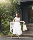 【ナチュラル ビューティー ベーシック/NATURAL BEAUTY BASIC】のN. ピンタックレースワンピース 大人の最旬トレンドファッション＆コーディネート founy(ファウニー) ファッション Fashion レディースファッション Fashion for Women ワンピース Dresses フィット Fit, Slim Fit フェミニン Feminine, Girly レース Lace, Lace Fabric 夏 Summer thumbnail オフホワイト1|ID: prp329100004973807 ipo3291000000037291579