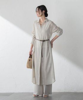【ロートレ アモン/LAUTRE AMONT】のアサチョウボイルシャツワンピース 大人の最旬トレンドファッション＆コーディネート founy(ファウニー) ファッション Fashion レディースファッション Fashion for Women ワンピース Dresses シャツワンピース / 1枚で着映えコーデ Shirt Dresses ウォッシャブル Machine Washable 春 Spring 吸水 Absorbent, Quick-Dry S/S・春夏 SS, Spring/Summer, Warm Season おすすめ Recommended / Our Picks 夏 Summer エレガント 上品 Elegant ビジネス 仕事 通勤 Business / Work / Commuting 2026年 2026 2026春夏・S/S Spring/Summer 2026 SS26 |ID:prp329100004973883