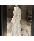 【アンドレスド/ANDRESD】の結婚式・二次会対応 刺繍バックデザインドレス イエロー|ID: prp329100004973884 ipo3291000000037356310