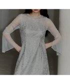 【アンドレスド/ANDRESD】の結婚式・二次会対応 刺繍バックデザインドレス ミント|ID: prp329100004973884 ipo3291000000037356311
