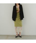 【アンドレスド/ANDRESD】の結婚式・二次会対応 裾レースIラインドレス ピスタチオ|ID: prp329100004973885 ipo3291000000037356315