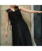 【アンドレスド/ANDRESD】の【2点セット】結婚式・二次会対応 レースレイヤードドレス ブラック|ID: prp329100004973887 ipo3291000000037291888