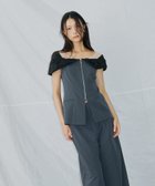【アンドレスド/ANDRESD】の【2点セット】結婚式・二次会 パンツドレス オケージョン セットアップ チャコール|ID: prp329100004973888 ipo3291000000037356323