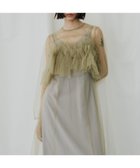 【アンドレスド/ANDRESD】の【3点セット】結婚式・二次会対応 チュールレイヤードドレス グリーン|ID: prp329100004973889 ipo3291000000037356327