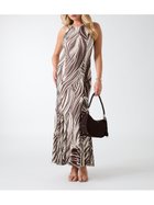 【ゲス/GUESS】のGUESS/SL Serafina Mesh Long Dress ブラウン|ID: prp329100004973895 ipo3291000000037356353