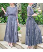 【リバーフィールド アンド コー/RIVER FIELD & Co】のレース シフォンプリーツロングフレア 結婚式 ワンピース パーティードレス BGRY|ID: prp329100004973903 ipo3291000000037356372