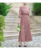 【リバーフィールド アンド コー/RIVER FIELD & Co】のレース シフォンプリーツロングフレア 結婚式 ワンピース パーティードレス MAU|ID: prp329100004973903 ipo3291000000037356375