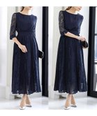 【リバーフィールド アンド コー/RIVER FIELD & Co】のレース シフォンプリーツロングフレア 結婚式 ワンピース パーティードレス NA|ID: prp329100004973903 ipo3291000000037356377