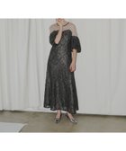 【アンドレスド/ANDRESD】の結婚式・二次会対応 ヴィンテージレースドレス モスグリーン|ID: prp329100004973907 ipo3291000000037291960