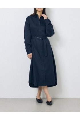 【アズール バイ マウジー/AZUL by moussy】のセルロースロングシャツワンピース 大人の最旬トレンドファッション＆コーディネート founy(ファウニー) ファッション Fashion レディースファッション Fashion for Women ワンピース Dresses シャツワンピース / 1枚で着映えコーデ Shirt Dresses デニム Denim, Jeans Material なめらか Smooth, Silky Texture 羽織 Haori, Light Jacket ロング Long, Long-Length おすすめ Recommended / Our Picks エレガント 上品 Elegant |ID:prp329100004973920