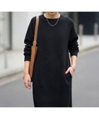 【スタイルデリ/STYLE DELI】のサーマル編みラグラン袖ワンピース 大人の最旬トレンドファッション＆コーディネート founy(ファウニー) ファッション Fashion レディースファッション Fashion for Women ワンピース Dresses イエロー Yellow 春 Spring カットソー Cut and Sewn Top シンプル Simple, Minimal ジャケット Jacket, Outerwear スニーカー Sneakers, Trainers スリット Slit, Slit Detail 定番 Standard, Basic Item 長袖 Long Sleeve, Full Sleeve バランス Balance, Style Balance ブルゾン Blouson, Bomber Jacket ポケット Pocket, Pocket Detail S/S・春夏 SS, Spring/Summer, Warm Season 夏 Summer エレガント 上品 Elegant thumbnail ブラック|ID: prp329100004973923 ipo3291000000037292012