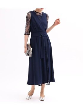 【ヴァン/Vin】のレースレイヤードオールインワン 大人の最旬トレンドファッション＆コーディネート founy(ファウニー) ファッション Fashion レディースファッション Fashion for Women ワンピース Dresses オールインワン・ワンピース Dresses and Jumpsuits おすすめ Recommended / Our Picks スタイリッシュ Stylish, Fashionable スリット Slit, Slit Detail レース Lace, Lace Fabric |ID:prp329100004973925