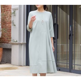 【ロブジェ/LOBJIE】の【洗える】タックデザインワンピース 大人の最旬トレンドファッション＆コーディネート founy(ファウニー) ファッション Fashion レディースファッション Fashion for Women ワンピース Dresses アシンメトリー Asymmetrical Style エレガント 上品 Elegant 春 Spring 洗える Machine Washable 切替 Switching, Contrast Panel ジャケット Jacket, Outerwear ジョーゼット Georgette, Semi-Sheer Fabric ストレッチ Stretch, Stretchy Fabric スニーカー Sneakers, Trainers デニム Denim, Jeans Material トレンド Trend, Trending Now |ID:prp329100004973926