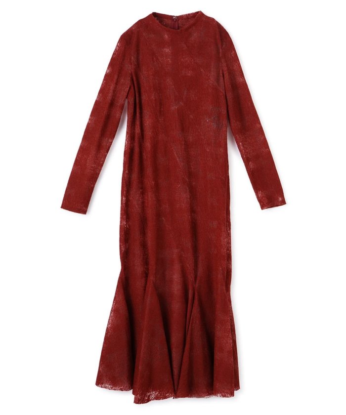 【ランバンコレクション/LANVIN COLLECTION】のウールジャカードワンピース インテリア・キッズ・メンズ・レディースファッション・服の通販 founy(ファウニー) https://founy.com/ ファッション Fashion レディースファッション Fashion for Women ワンピース Dresses |ID: prp329100004973941 ipo3291000000037292064