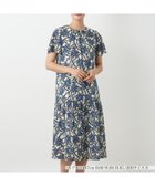【レリアン/LEILIAN】の洗えるプリントフレアワンピース【パワーネット素材】 ロイヤルブルー|ID: prp329100004973946 ipo3291000000037292080
