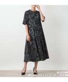 【レリアン/LEILIAN】の刺繍フレアワンピース ブラック|ID: prp329100004973948 ipo3291000000037292087