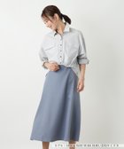【レリアン/LEILIAN】の洗える異素材ドッキングワンピース【25年9月カタログ】 ライトグレー|ID: prp329100004973952 ipo3291000000037292100