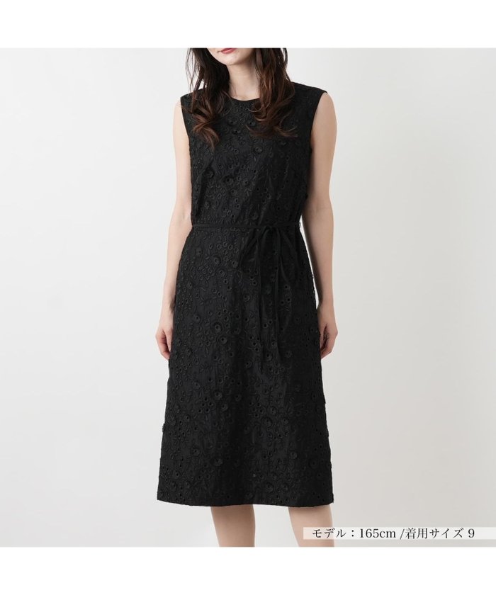 【レリアン/LEILIAN】のアイレット刺繍ノースリーブワンピース インテリア・キッズ・メンズ・レディースファッション・服の通販 founy(ファウニー) https://founy.com/ ファッション Fashion レディースファッション Fashion for Women ワンピース Dresses アイレット Eyelet Lace ジャケット Jacket, Outerwear セットアップ Set-Up, Coordinated Outfit ノースリーブ Sleeveless, No-Sleeve パイピング Piping, Trim Design フォーマル Formal, Dressy ボタニカル Botanical, Floral Pattern ポケット Pocket, Pocket Detail 夏 Summer |ID: prp329100004973963 ipo3291000000037292127