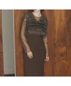 【アンドレスド/ANDRESD】の【3点セット】結婚式・二次会対応 レイヤードドレス ブラウン|ID: prp329100004973966 ipo3291000000037292140