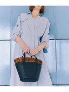 【テチチ/Te chichi】のトレンチカシュクールワンピース《2026 spring catalog item》 大人の最旬トレンドファッション＆コーディネート founy(ファウニー) ファッション Fashion レディースファッション Fashion for Women ワンピース Dresses 2026年 2026 2026春夏・S/S Spring/Summer 2026 SS26 おすすめ Recommended / Our Picks シューズ Shoes, Footwear ダウン Down, Puffer トレンチ Trench, Trench Coat フラット Flat, Flat Shoes エレガント 上品 Elegant thumbnail サックスブルー|ID: prp329100004973967 ipo3291000000037292145