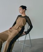【アンドレスド/ANDRESD】の結婚式・二次会対応 サイドレースオールインワンドレス ベージュ|ID: prp329100004973969 ipo3291000000037356586