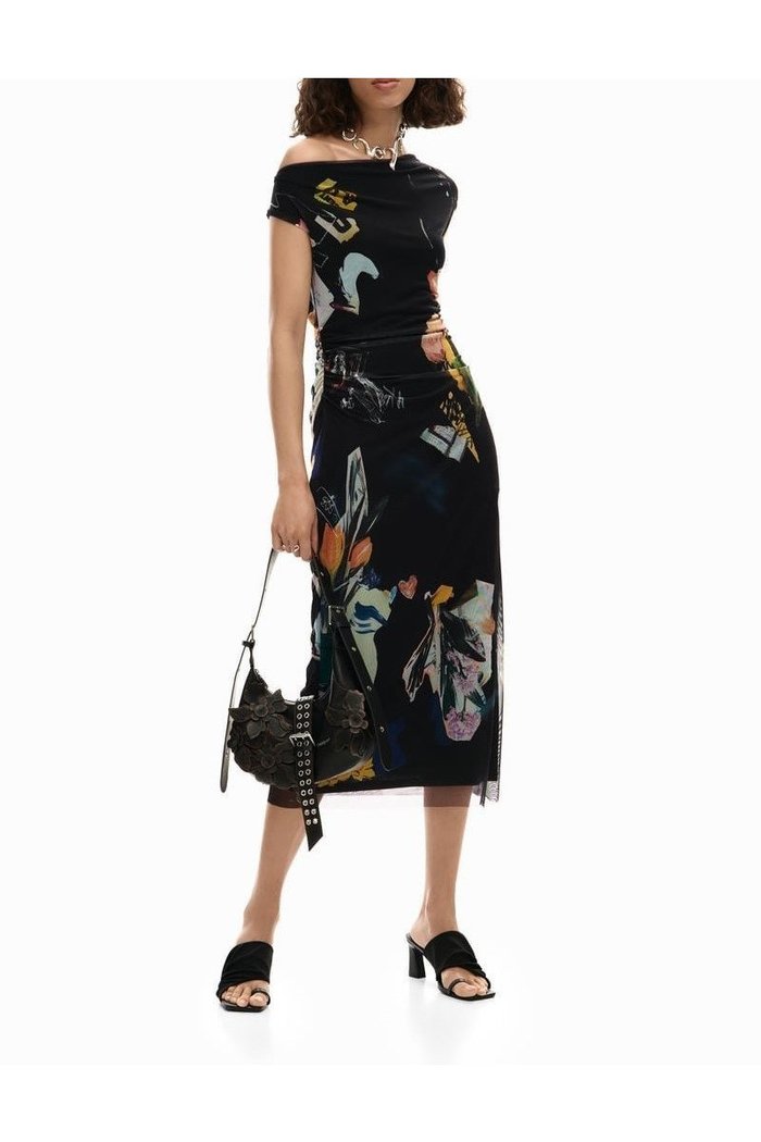 【デシグアル/Desigual】のミディドレスコラージュ インテリア・キッズ・メンズ・レディースファッション・服の通販 founy(ファウニー) https://founy.com/ ファッション Fashion レディースファッション Fashion for Women ワンピース Dresses フォーマル・パーティードレス・結婚式用ドレス Elegant & Casual Dresses カラフル Colorful Design シューズ Shoes, Footwear デニム Denim, Jeans Material パターン Pattern, Design Print パッチワーク Patchwork, Mixed Fabric プリント Print, Printed Pattern メンズ Men's, Menswear |ID: prp329100004973979 ipo3291000000037292174