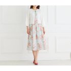 【ローズティアラ/Rose Tiara】のシアーチェックレースアップワンピース グリーン|ID: prp329100004973999 ipo3291000000037292242